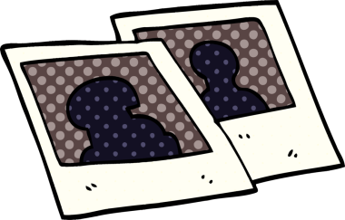 Bir insan tarafından çizilmiş karalama fotoğrafları.