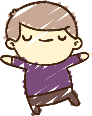 Bir insan tarafından çizilen Mutlu Çocuk Tebeşiri