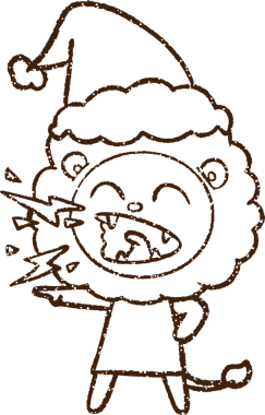 Bir insan tarafından çizilen Şenlikli Aslan Kömürü