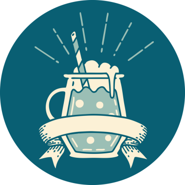 Bir insan tarafından çizilmiş zencefilli dövme ikonu.