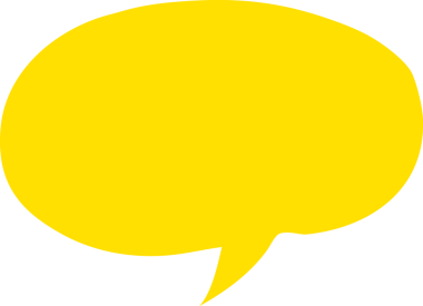 Bir insan tarafından çizilen konuşma baloncuğunun düz renk çizimi