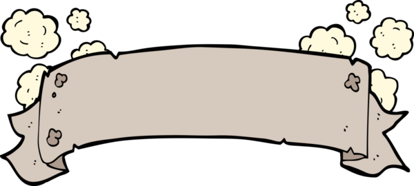 Heraldry parşömen afişi Bir insan tarafından çizilmiş