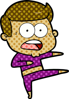 Bir insan tarafından çizilmiş bir karikatür.