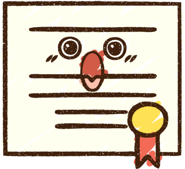 Bir insan tarafından çizilen Önemli Belge Tebeşiri