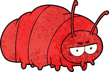 bir insan tarafından çizilmiş çizgi film hatası