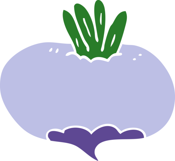 Bir insan tarafından çizilmiş karalama şalgam.