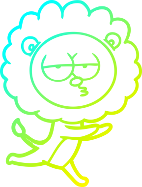 Bir insan tarafından çizilmiş, çizgi film karakteri.