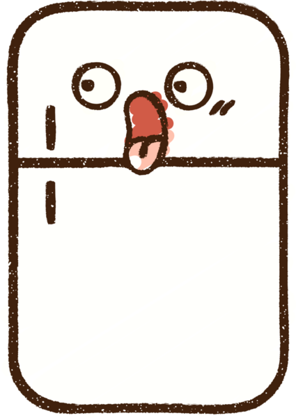 Bir insan tarafından çizilen Buzdolabı Tebeşiri