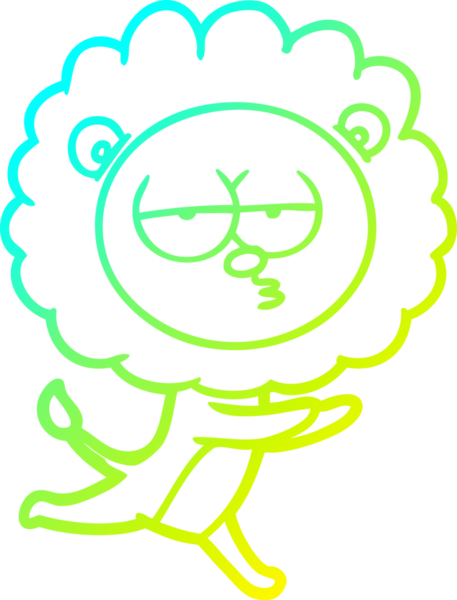 Bir insan tarafından çizilmiş, çizgi film karakteri.