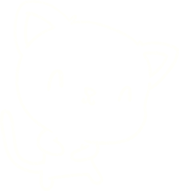 Bir insan tarafından çizilen Kedi Tebeşiri