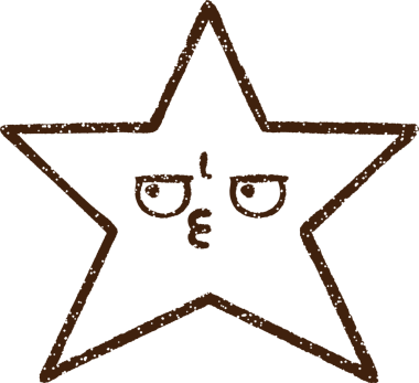 Bir insan tarafından çizilen Yıldız Kömürü Çizimi