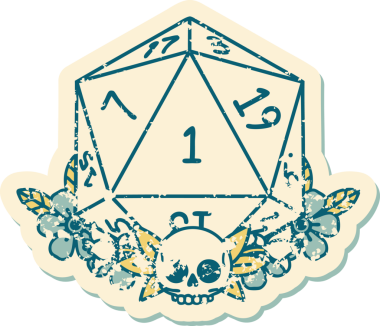 Retro Dövme Tarzı Doğal Zarlar Bir insan tarafından çizilmiş çiçek elementleri ile yuvarlanır