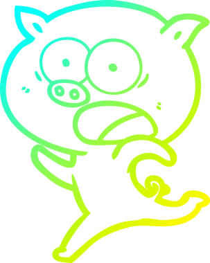 Bir insan tarafından çizilen çizgi film karakteri çizimi.