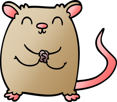 bir insan tarafından çizilmiş karalama faresi