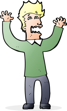 Bir insan tarafından çizilmiş karikatür.