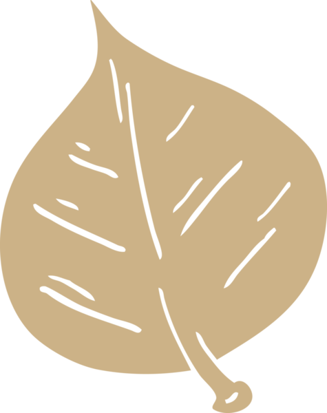 Bir insan tarafından çizilmiş karalama yaprağı.