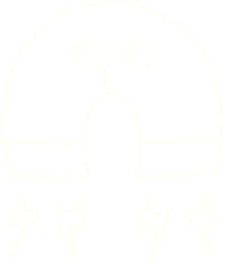 Bir insan tarafından çizilen mıknatıs tebeşiri