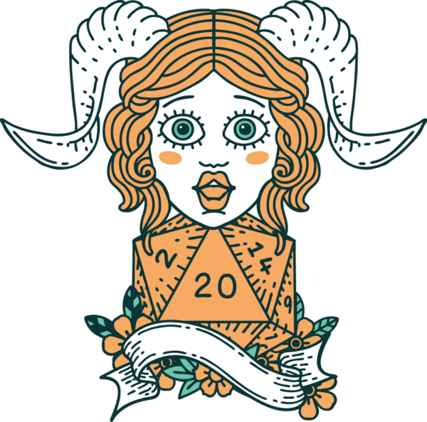 Retro Dövme Biçimi Bir insan tarafından çizilmiş doğal yirmi zar atışıyla düzenleme