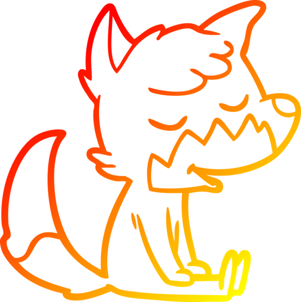 Bir insan tarafından çizilmiş, dost canlısı bir çizgi film çizimi.