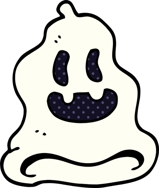 Bir insan tarafından çizilmiş karalama hayaleti.