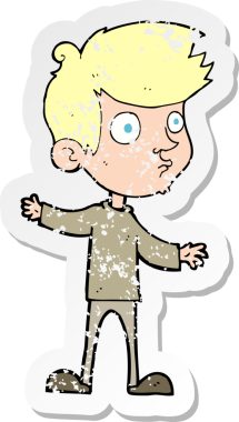 Bir insan tarafından çizilmiş garip bir çizgi filmin gerilimli yapıştırması.