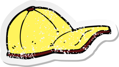 Bir insan tarafından çizilmiş bir çizgi film kapağının gerilimli çıkartması.