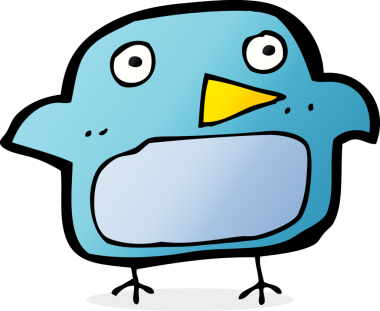 bir insan tarafından çizilmiş mavi kuş.