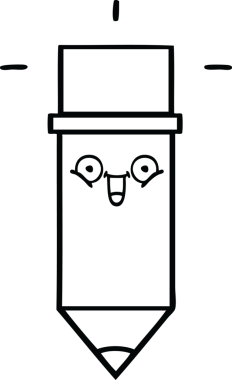 Bir insan tarafından çizilmiş bir kalem çizimi