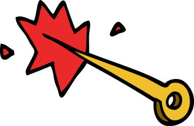 Bir insan tarafından çizilmiş karalama iğnesi.