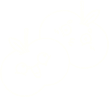 Bir insan tarafından çizilmiş elma tebeşiri