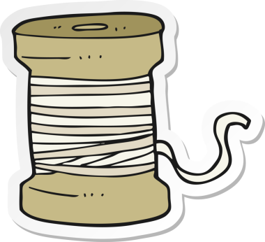 Bir insan tarafından çizilmiş çizgi film etiketi.