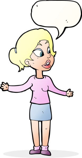 Bir insan tarafından çizilmiş konuşma balonlu bir şeyi açıklayan güzel bir karikatür.