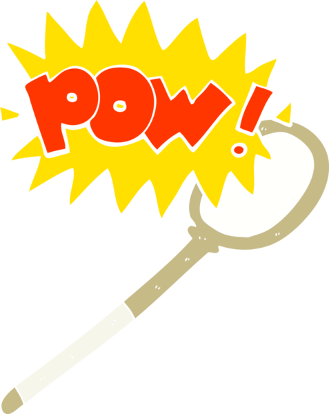 Bir insan tarafından çizilmiş tenis raketinin düz renk çizimi