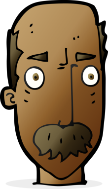 Çizgi film bir insan tarafından çizilmiş yaşlı bir adamı rahatsız ediyor.