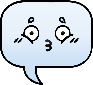 Bir insan tarafından çizilen konuşma baloncuğunun gölgeli çizimi