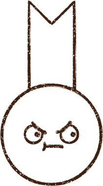 Bir insan tarafından çizilen Altın Madalya Kömür