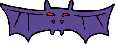 Bir insan tarafından çizilmiş cadılar bayramı sopası karalaması.