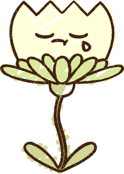 Bir insan tarafından çizilen Ağlayan Tebeşir