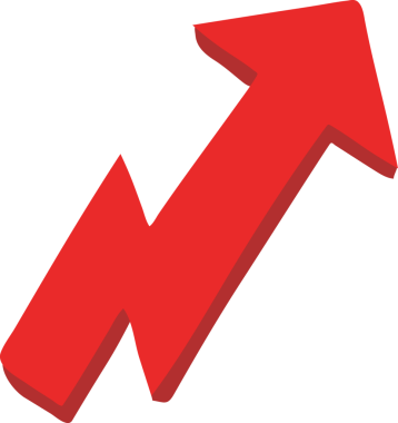 Bir insan tarafından çizilmiş ok karikatürü