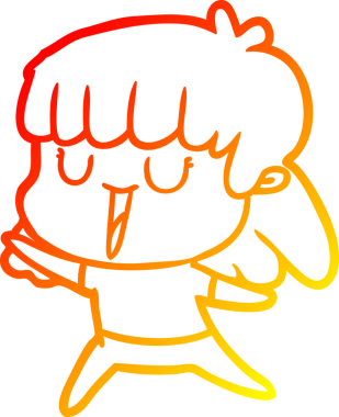 Bir insan tarafından çizilmiş bir karikatür kadın çizimi