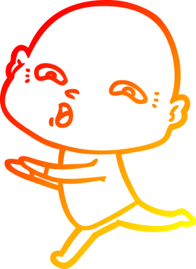 Bir insan tarafından çizilmiş karikatür çizimi.