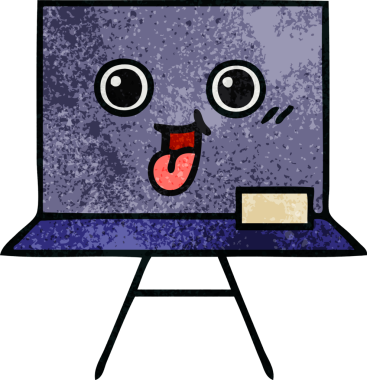 Bir insan tarafından çizilmiş eski grunge desen karikatürü.