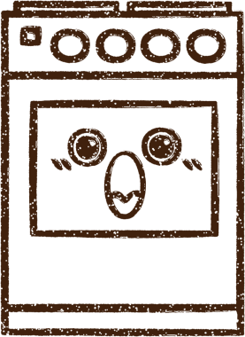 Bir insan tarafından çizilmiş fırın kömürü.