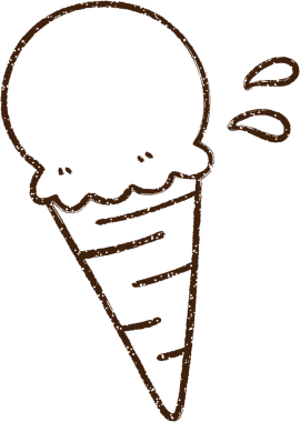 Dondurma Kömürü Bir insan tarafından çizilmiş