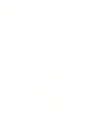 Bir insan tarafından çizilen Şenlikli İskelet Tebeşiri