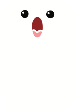 Bir insan tarafından çizilmiş bir buzdolabının düz renkli retro karikatürü