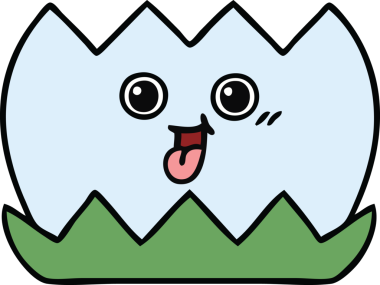 Bir insan tarafından çizilmiş tatlı bir nilüfer çiçeği karikatürü.