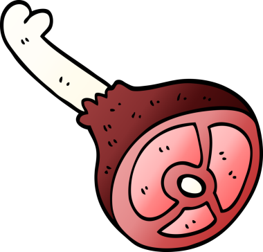 Bir insan tarafından çizilmiş karalama et lokantası.
