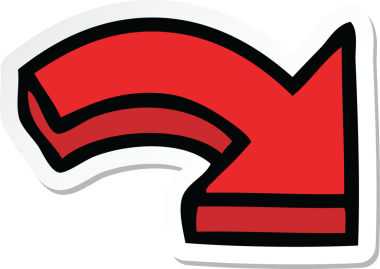 Bir insan tarafından çizilmiş sevimli bir çizgi filmin çıkartması.