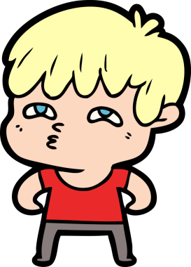 Bir insan tarafından çizilmiş garip bir adam.